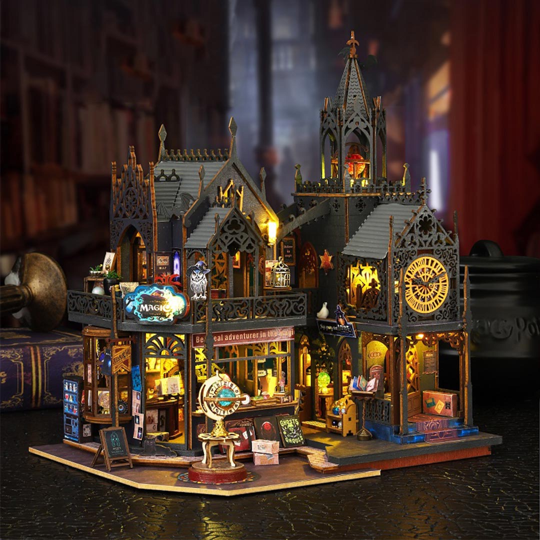 Holo Magic City Ⅱ DIY Miniature Dollhouse Kit – Fifijoy