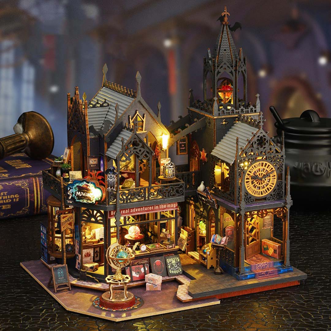 Holo Magic City Ⅱ DIY Miniature Dollhouse Kit – Fifijoy