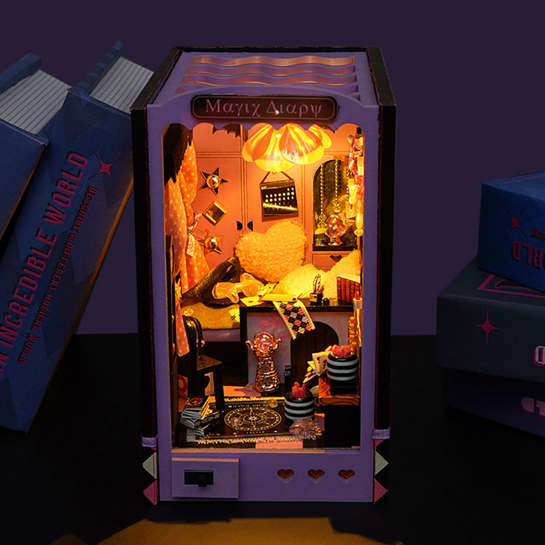 Little Witch's Diary DIY Crafts Book Nook Fifijoy