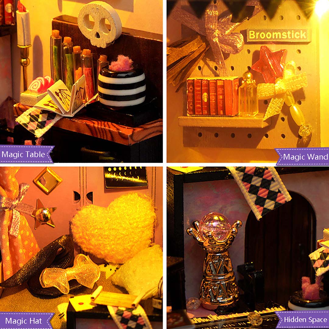 Little Witch's Diary DIY Crafts Book Nook Fifijoy