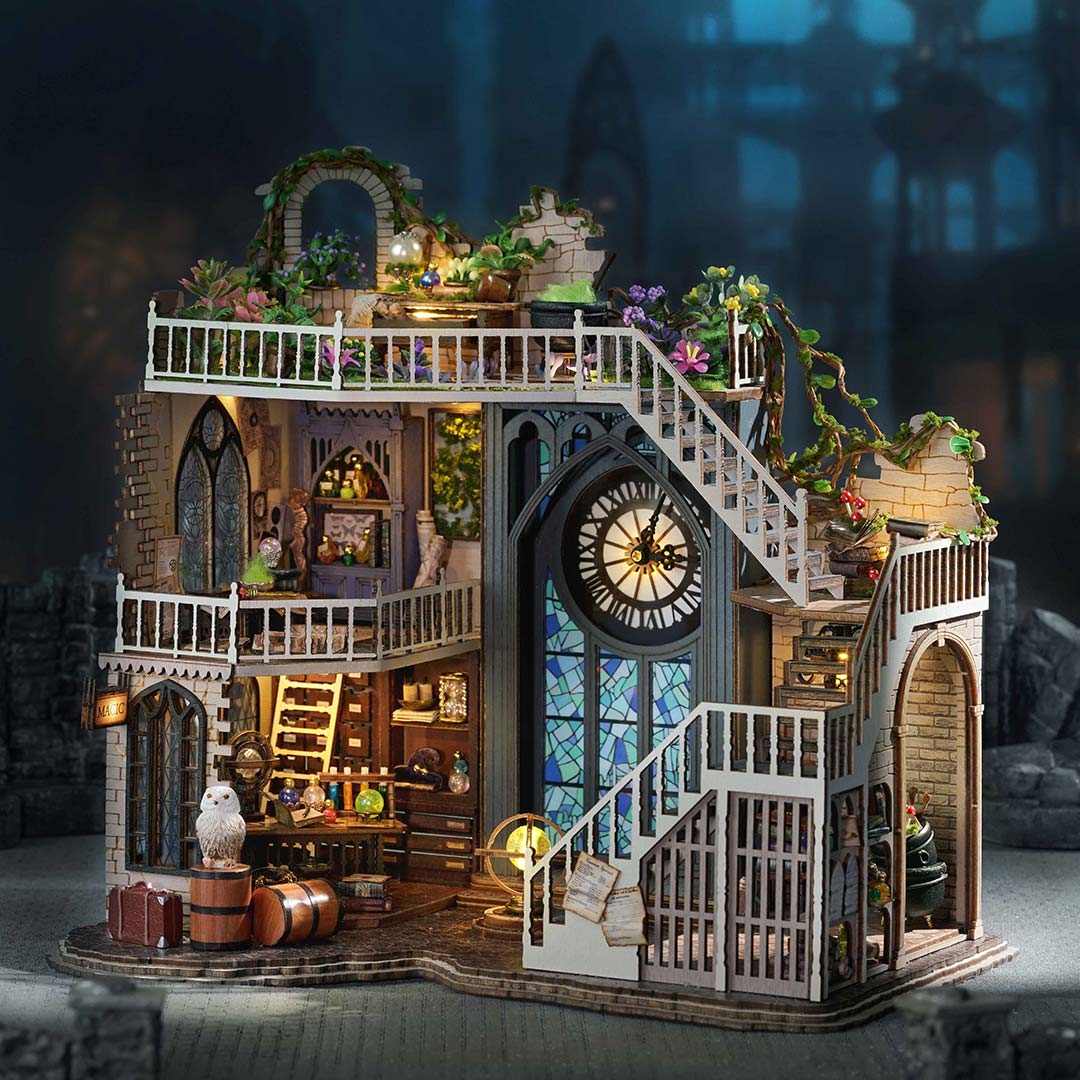 Magic Villa DIY Miniature Dollhouse Kit – Fifijoy
