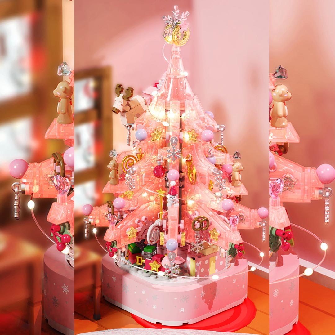 Christmas Tree Music Box Building Block Kit Fifijoy christmas-tree-music-box-building-block-kit-fifijoy