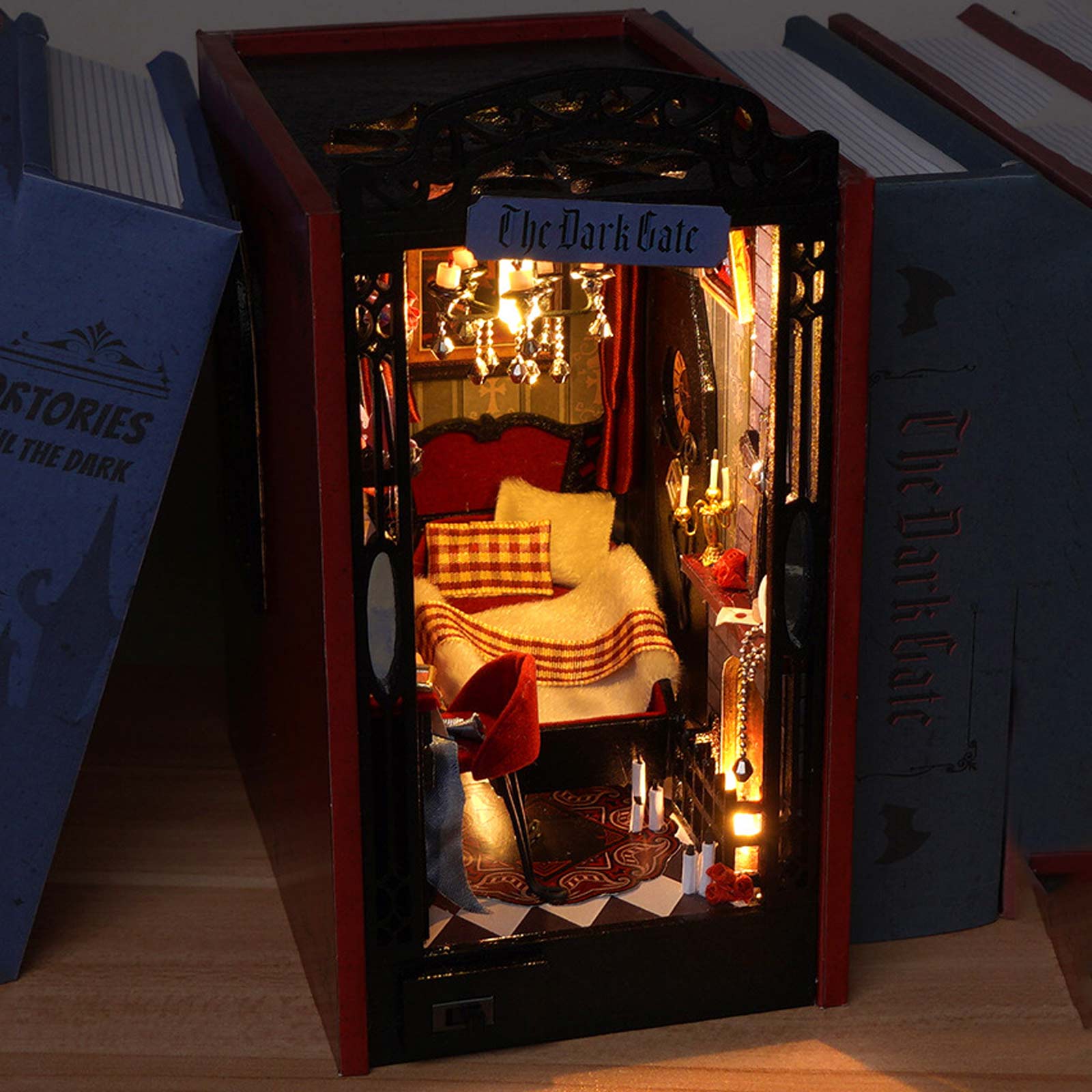 Vampire Diary DIY Book Nook Shelf Insert
