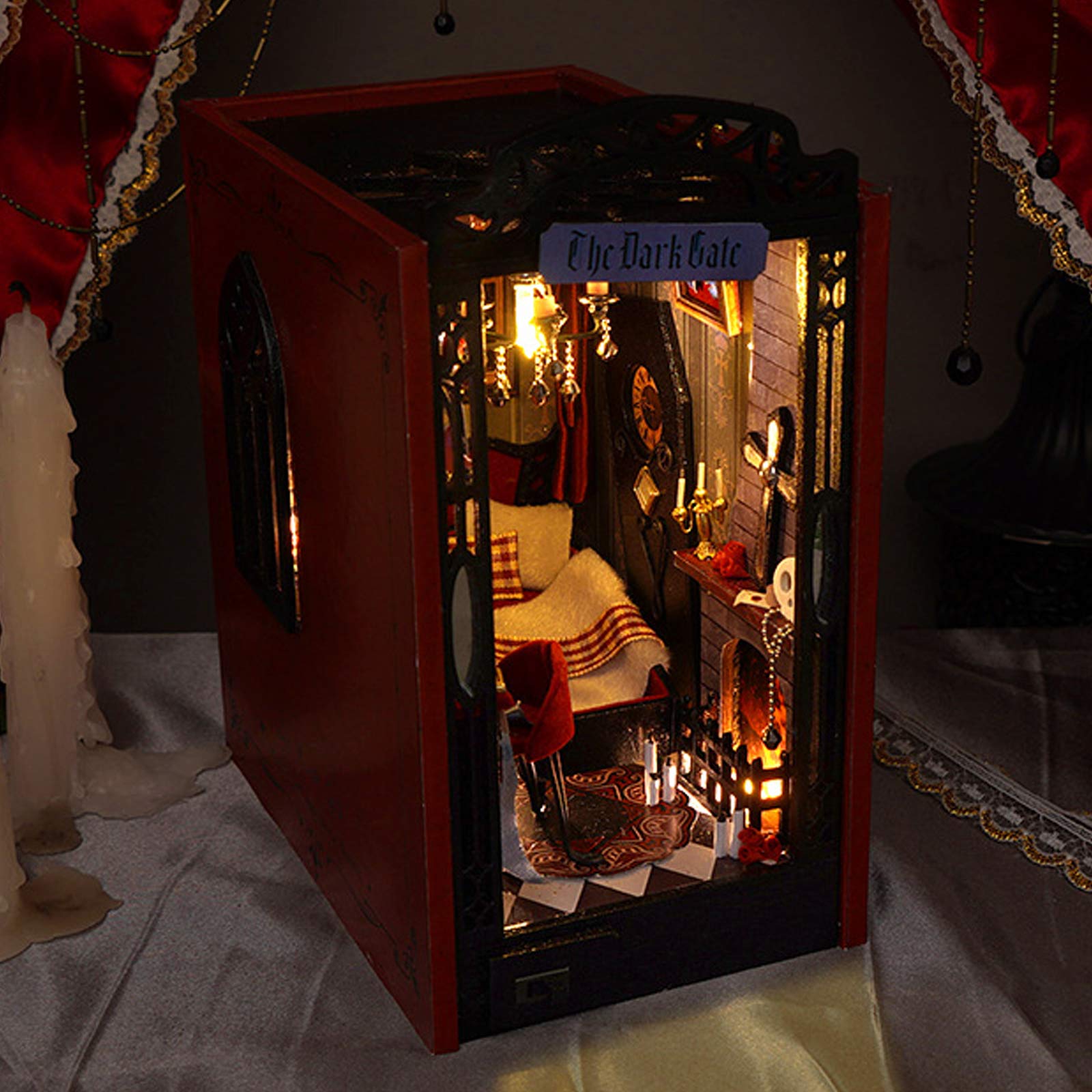 Vampire Diary DIY Book Nook Shelf Insert