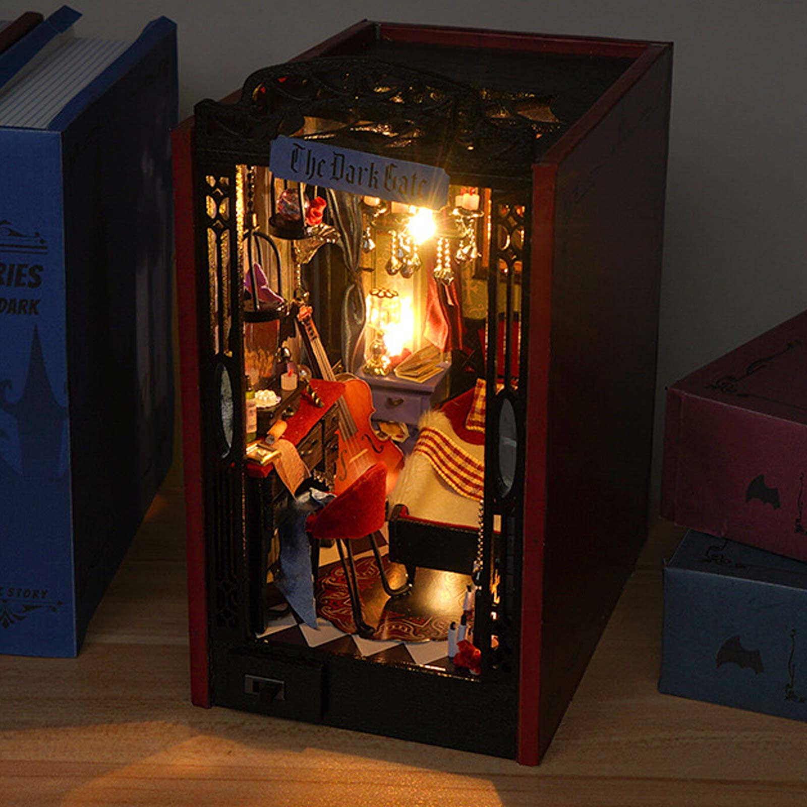 Vampire Diary DIY Book Nook Shelf Insert