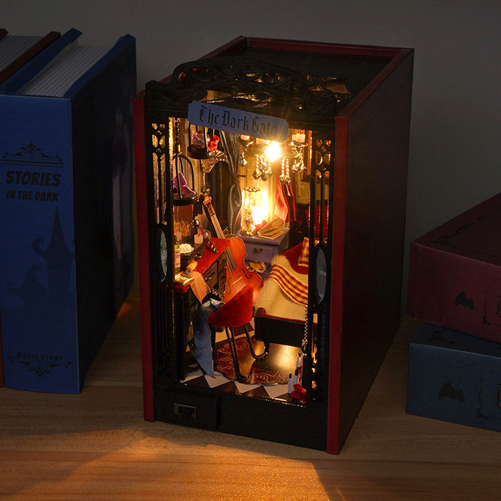 Vampire Diary DIY Book Nook Shelf Insert