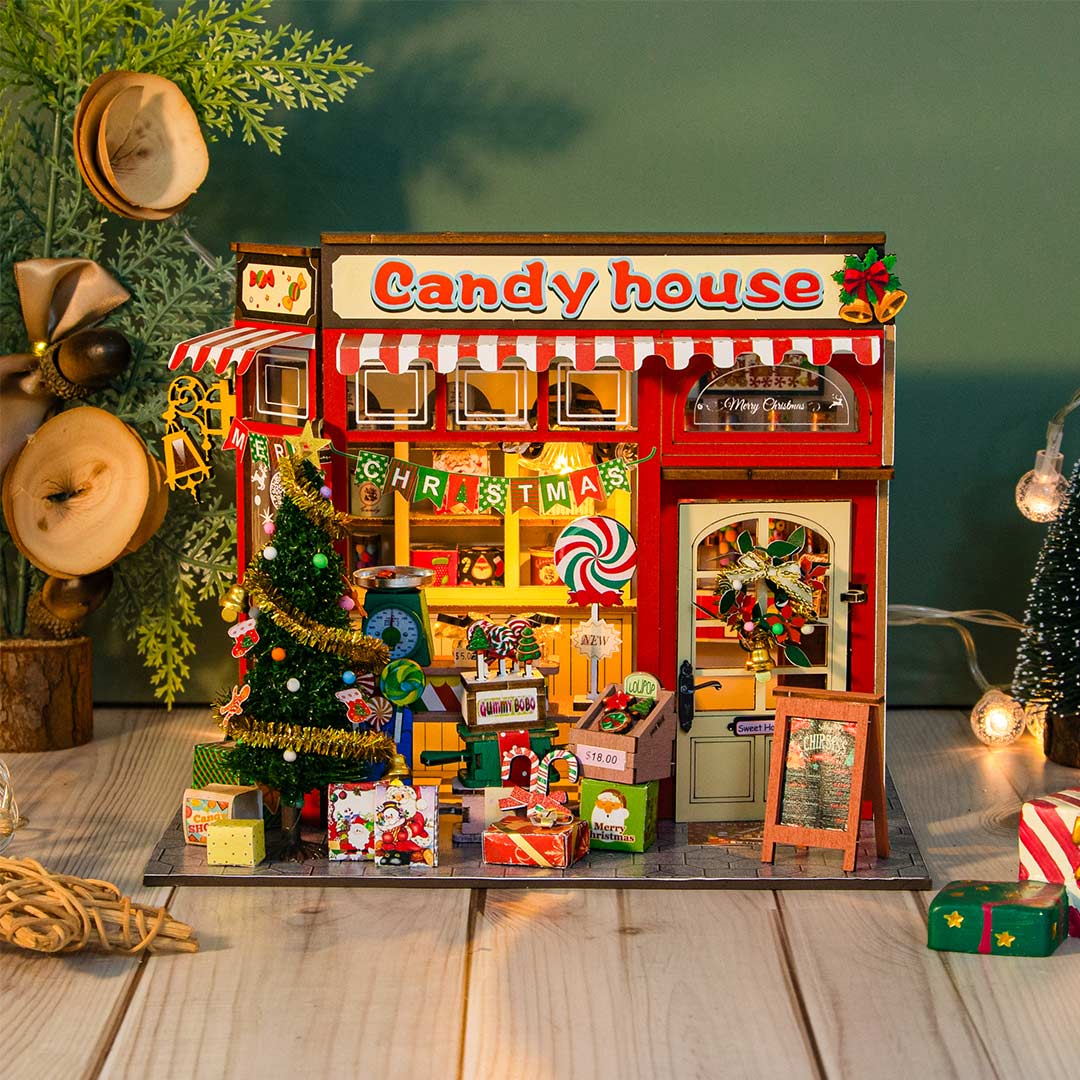 Candy House DIY Miniature House Kit