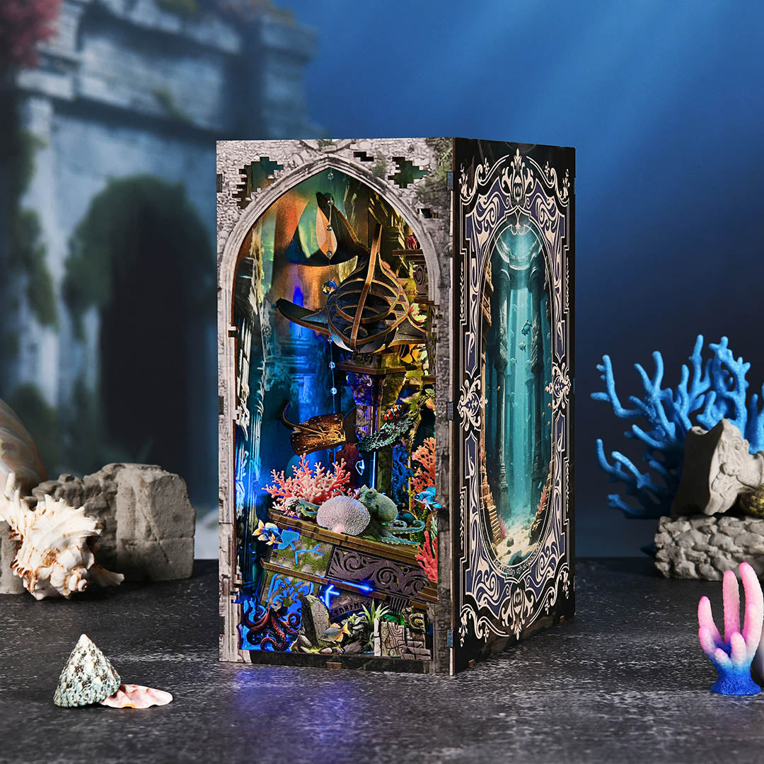 Lost City of Atlantis DIY Book Nook Kit