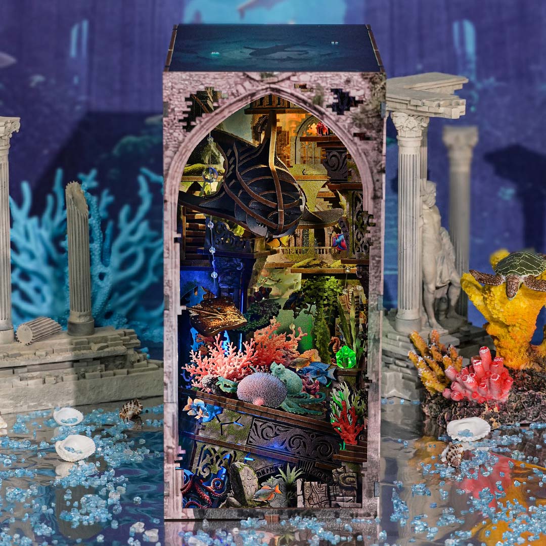 Lost City of Atlantis DIY Book Nook Kit