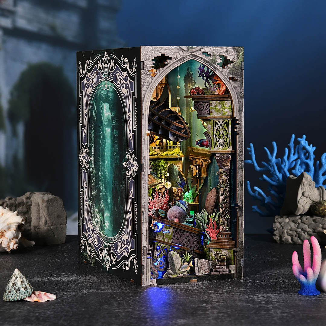 Lost City of Atlantis DIY Book Nook Kit