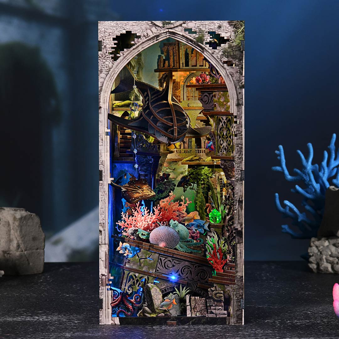 Lost City of Atlantis DIY Book Nook Kit