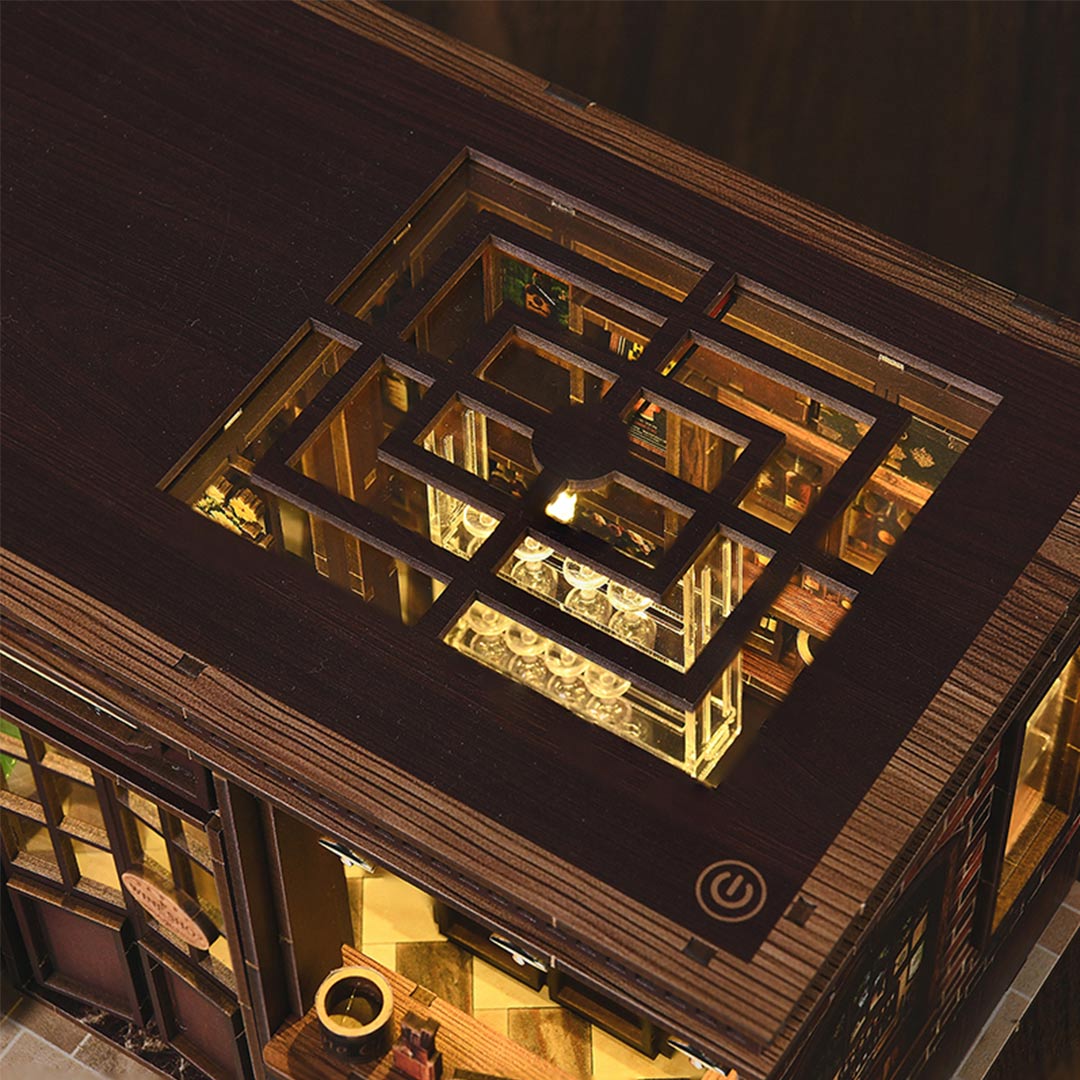 Corner Tavern DIY Miniature House Kit