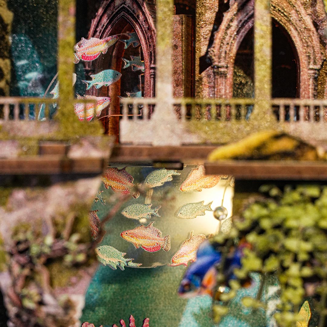 Lost City of Atlantis DIY Book Nook Kit