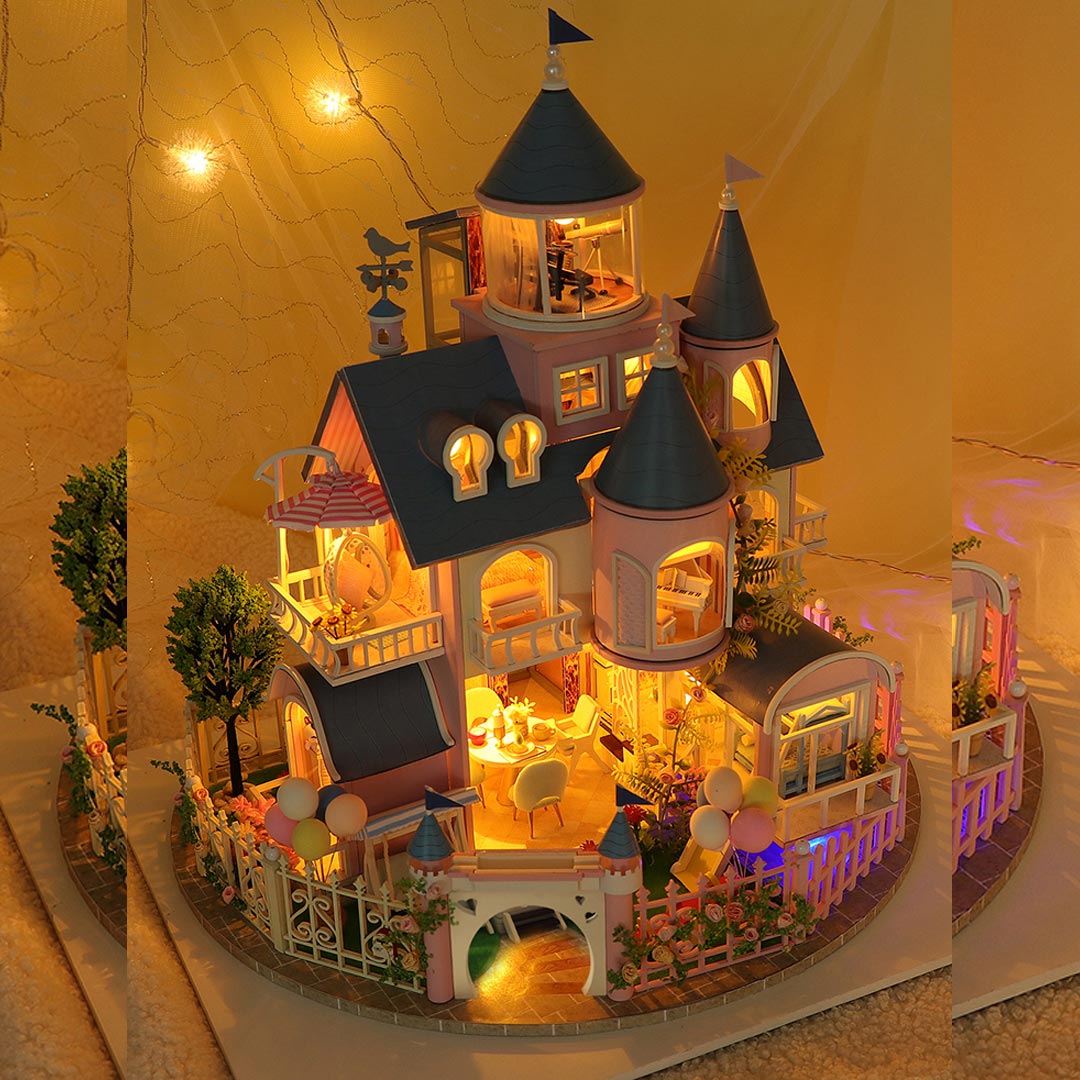 Fairy Castle DIY Miniature Dollhouse