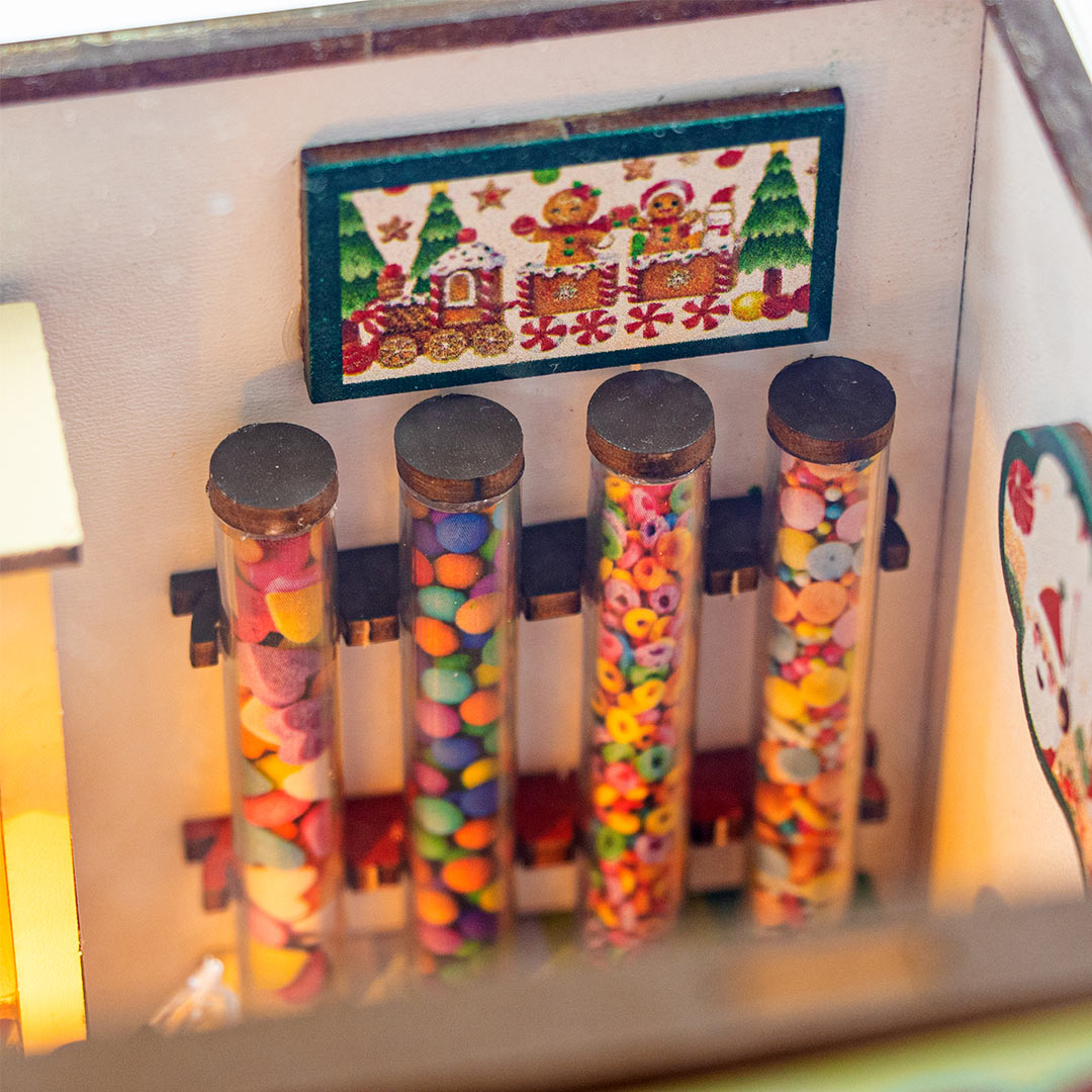 Candy House DIY Miniature House Kit