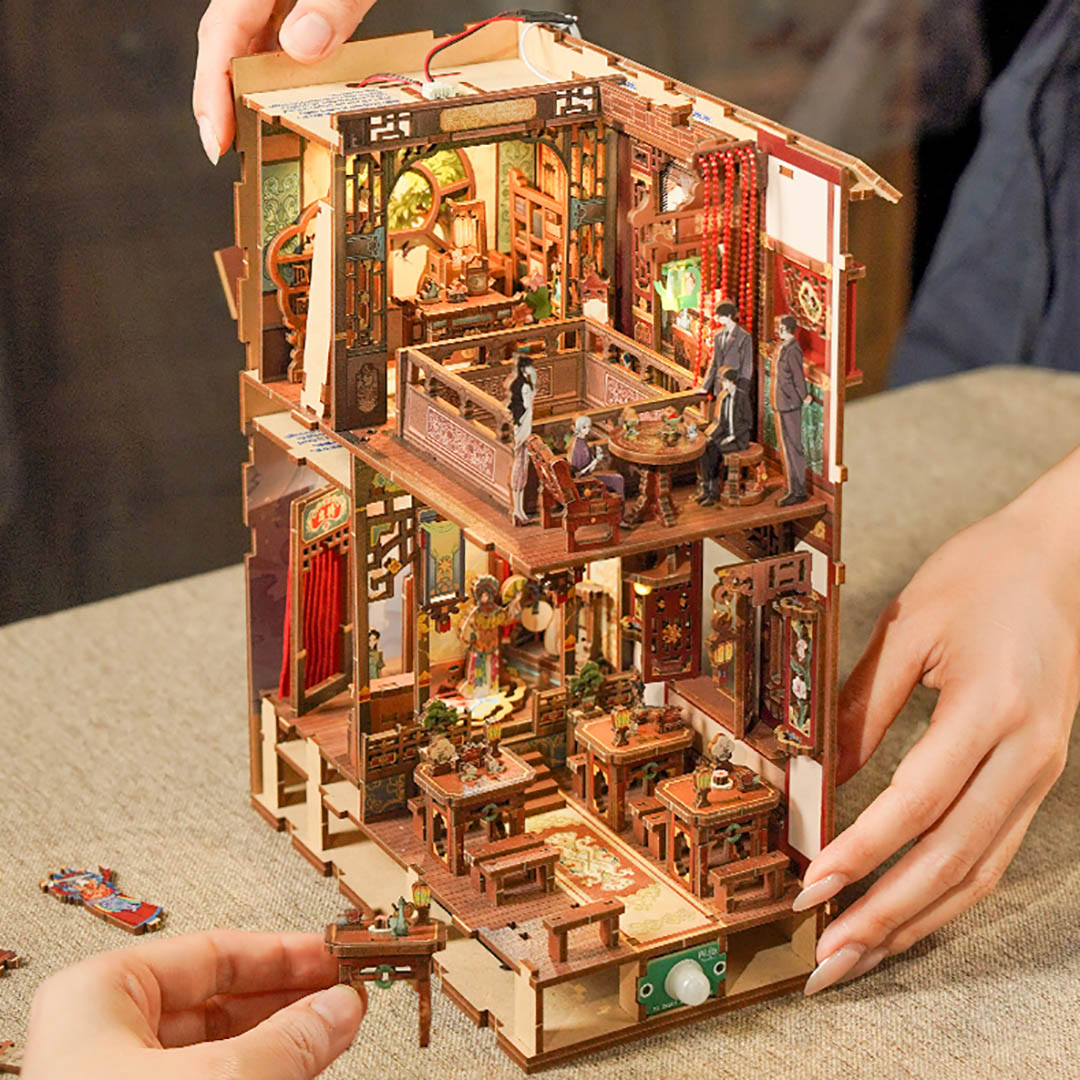 Crescent Moon Restaurant DIY Book Nook Kit
