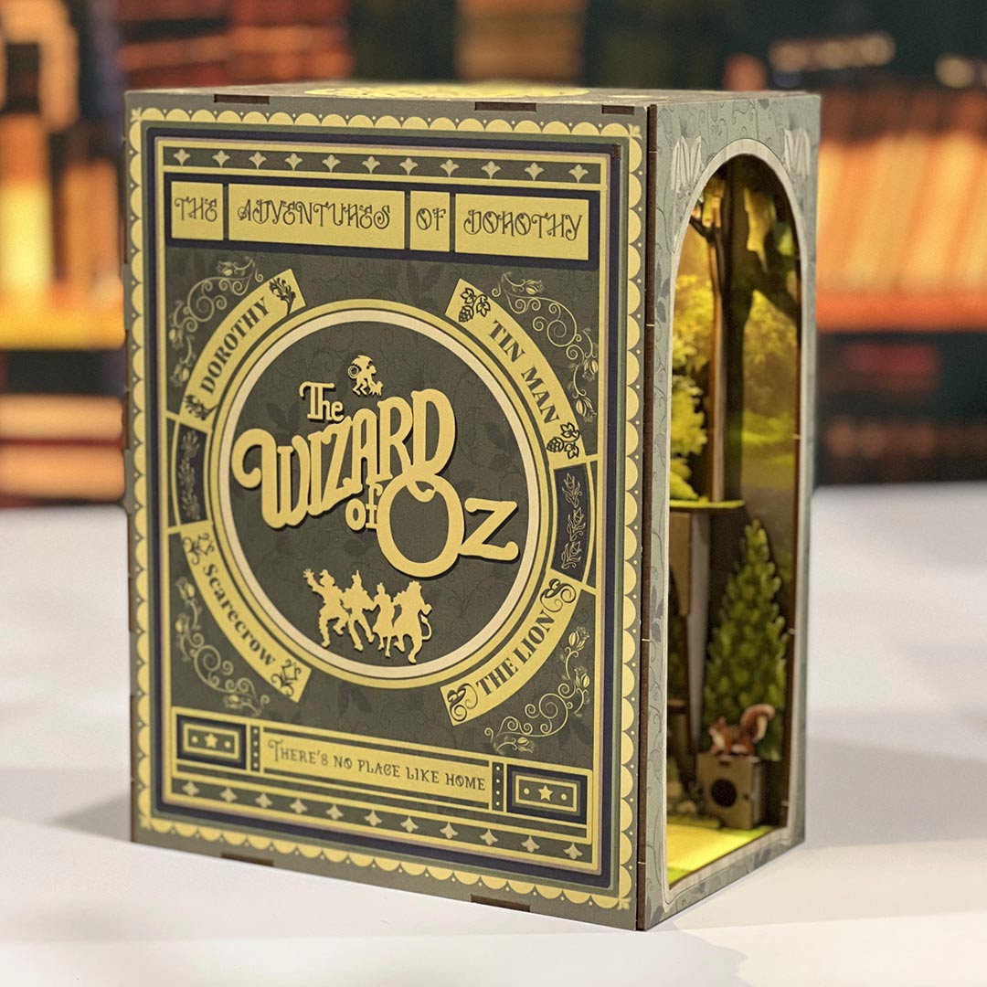 The Wizard of Oz DIY Book Nook Shelf Insert