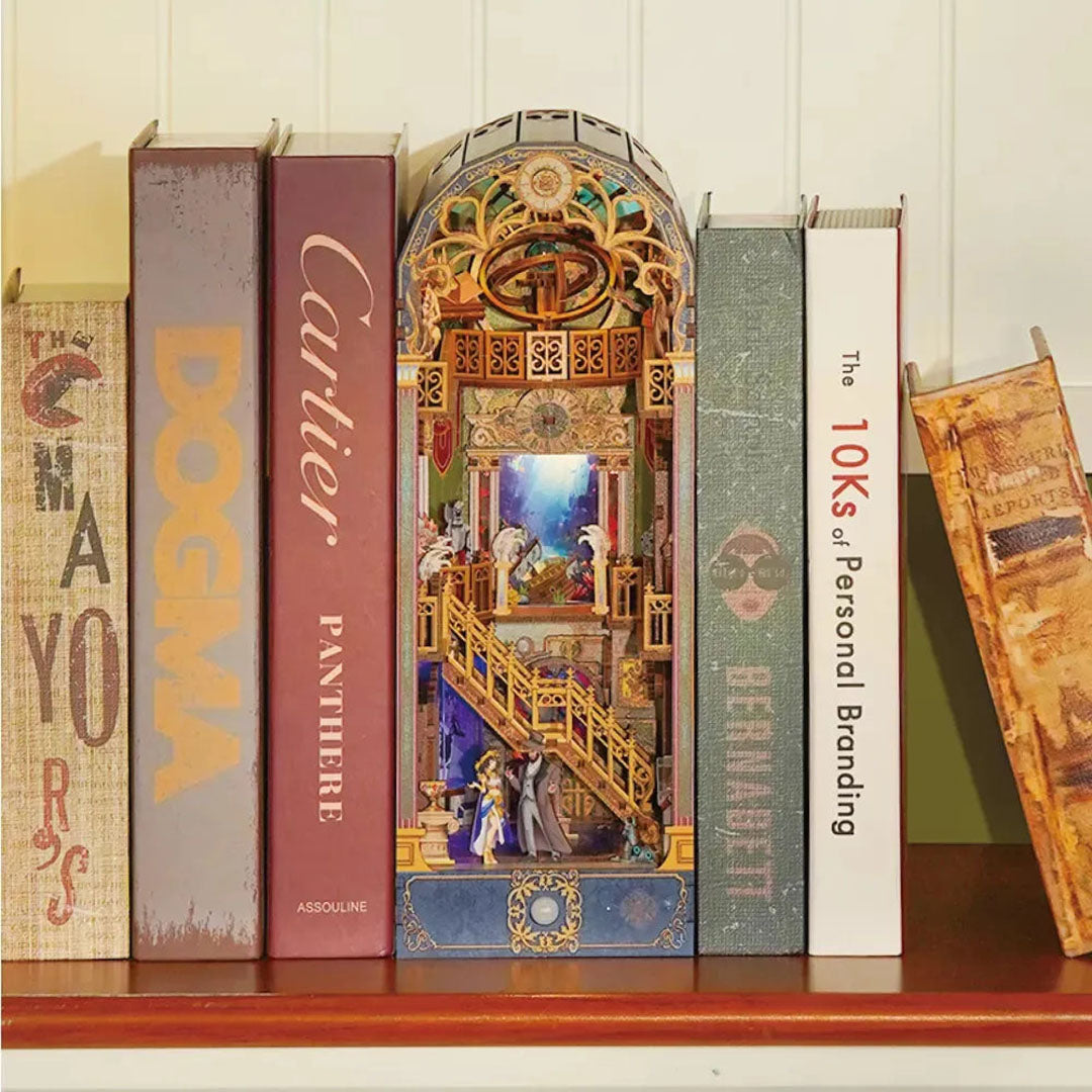 Spacetime Museum DIY Wooden Book Nook Kit