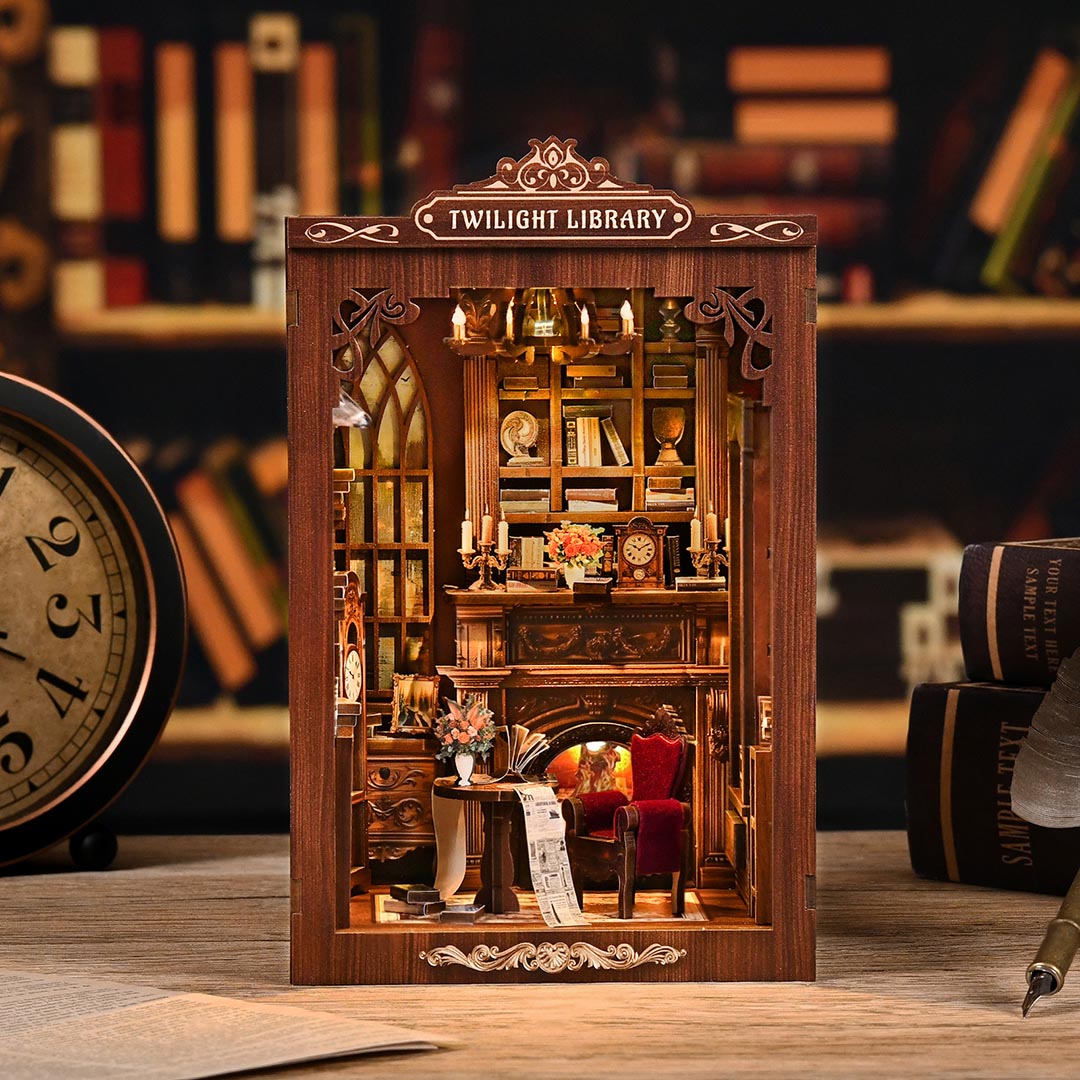 Twilight Library DIY Book Nook