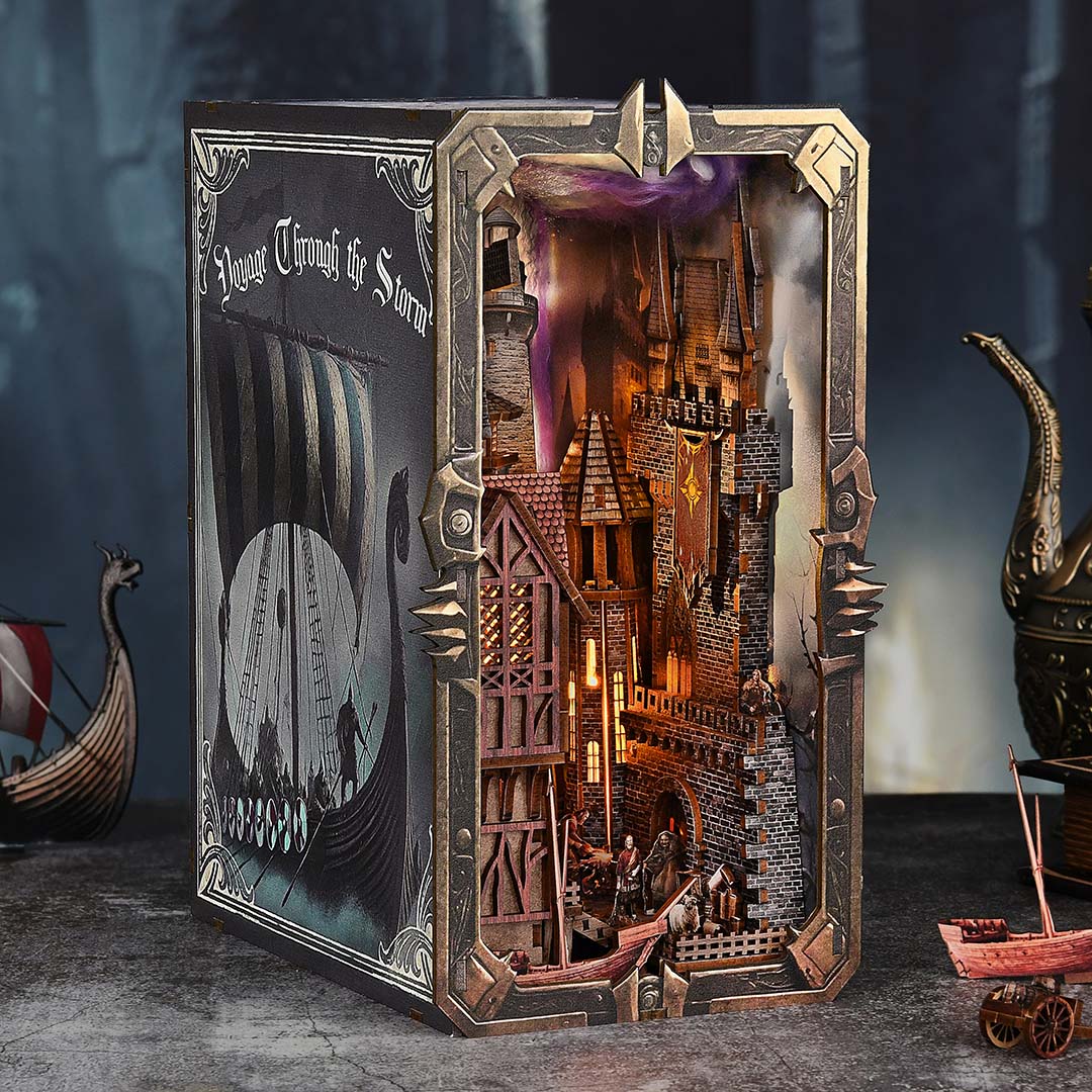 Voyage Through The Storm DIY Book Nook Kit