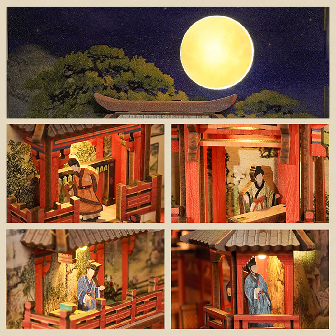 Han Palace Moon DIY Book Nook Kit