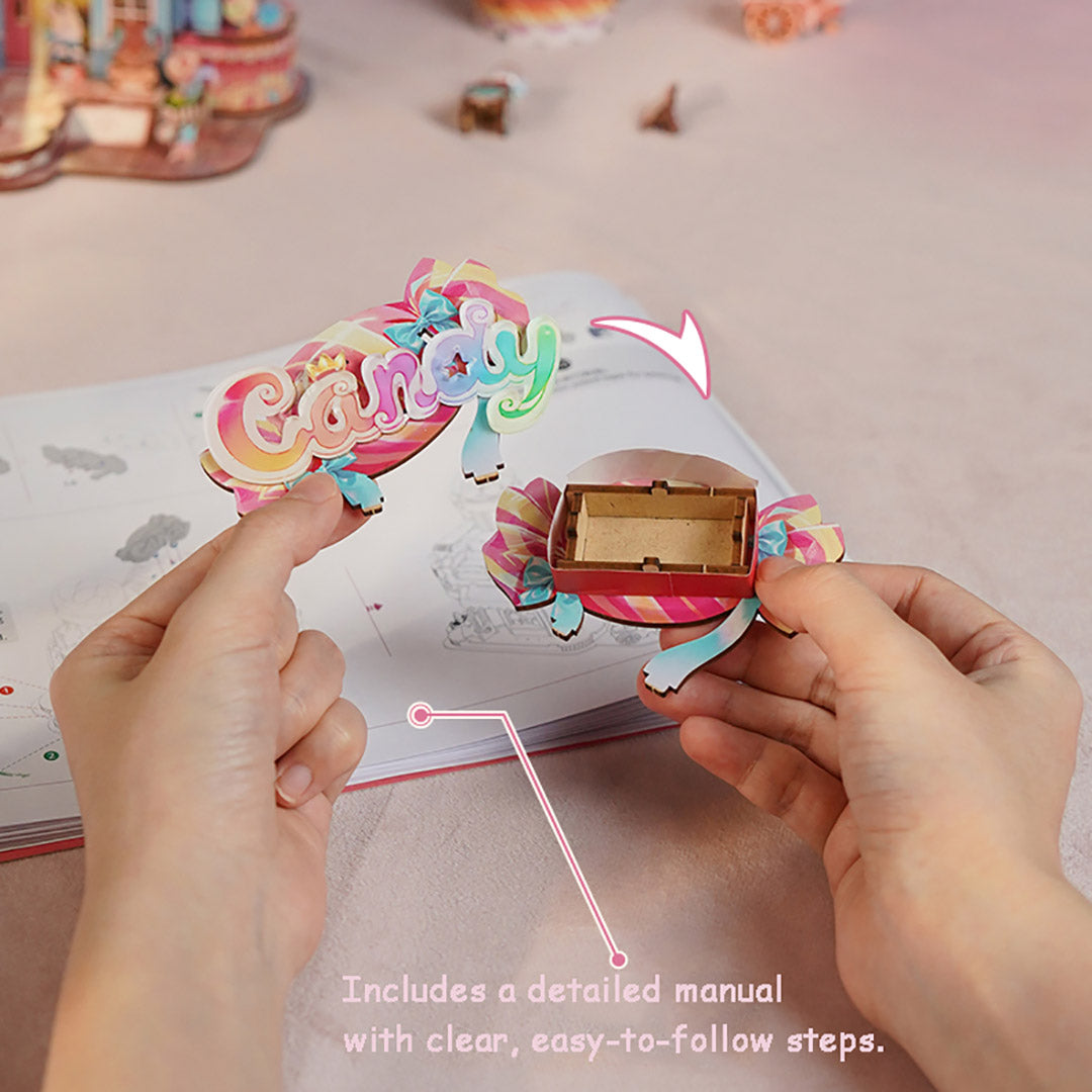 Candy Workshop DIY 3D Puzzle Transmission Model Kit