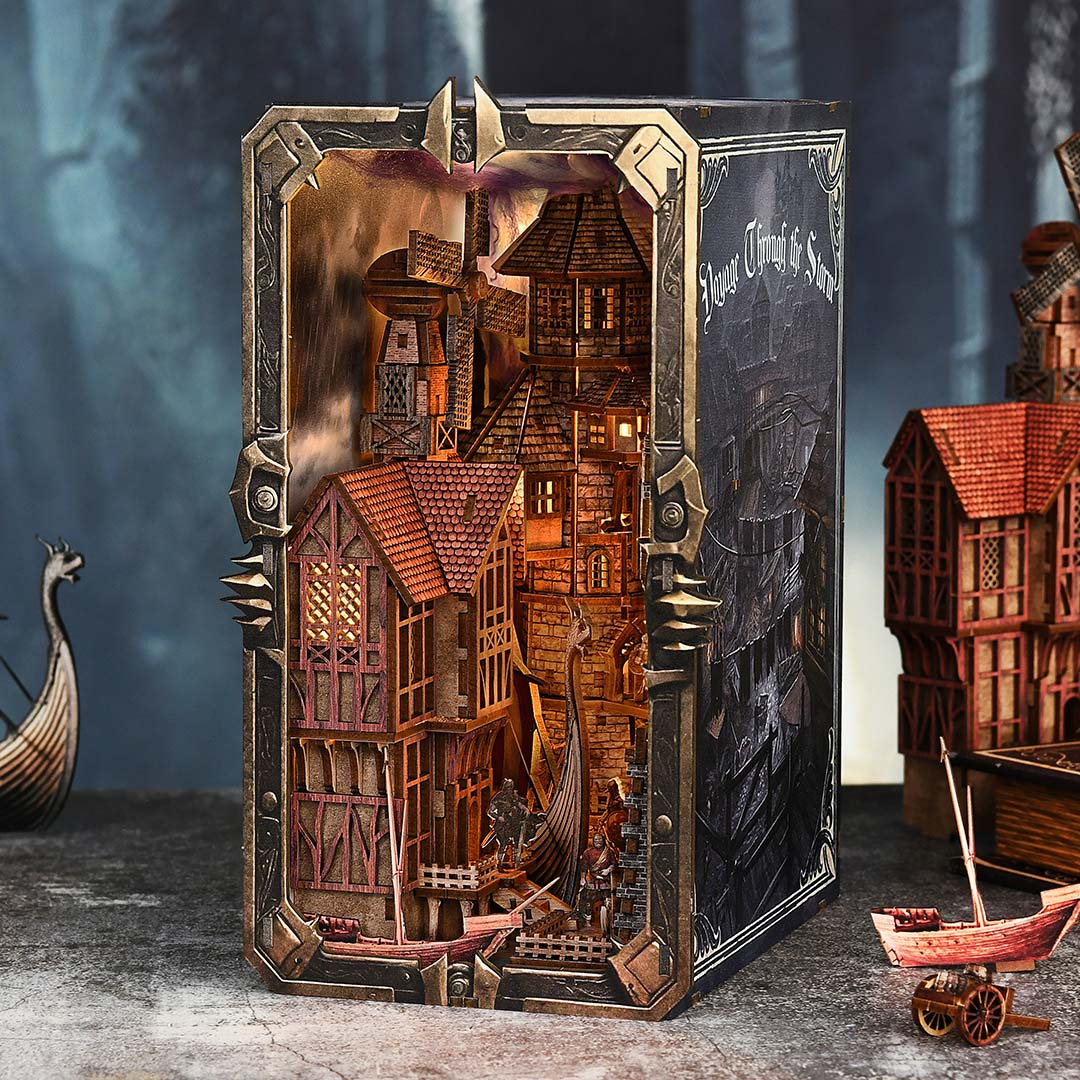 Voyage Through The Storm DIY Book Nook Kit