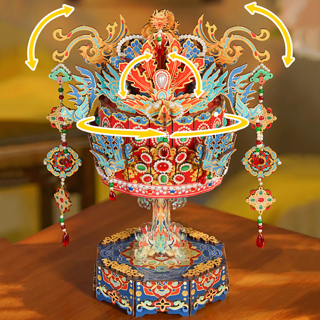 Phoenix’s Auspicious Visit Music Box Transmission Model Kit