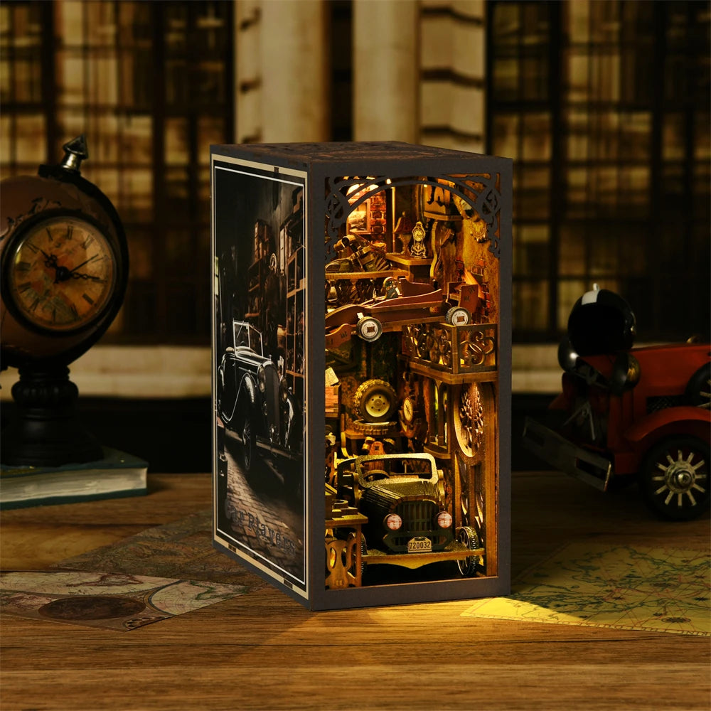 Car Players DIY Wooden Book Nook Kit