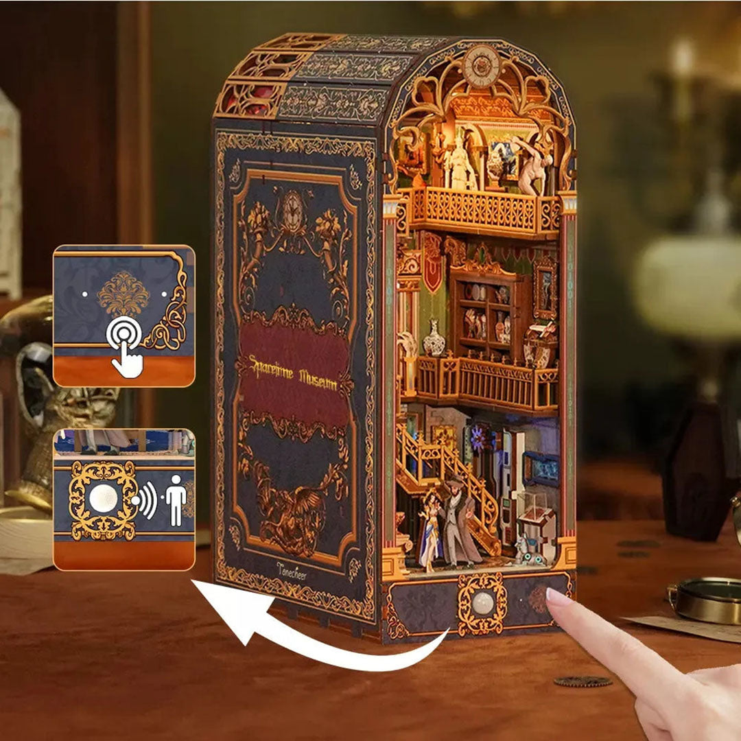 Spacetime Museum DIY Wooden Book Nook Kit