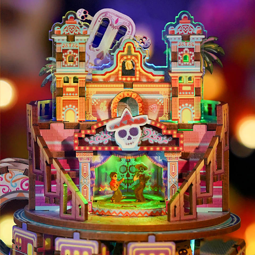Dreams Wander 3D Puzzle Rotating Music Box Kit