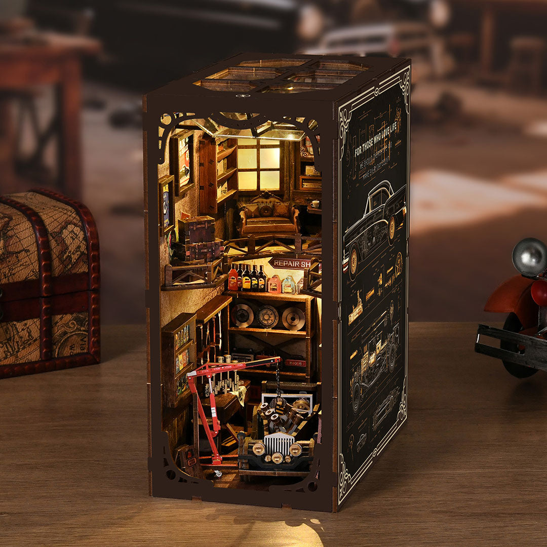 Craftsmanship Repair Shop DIY Book Nook