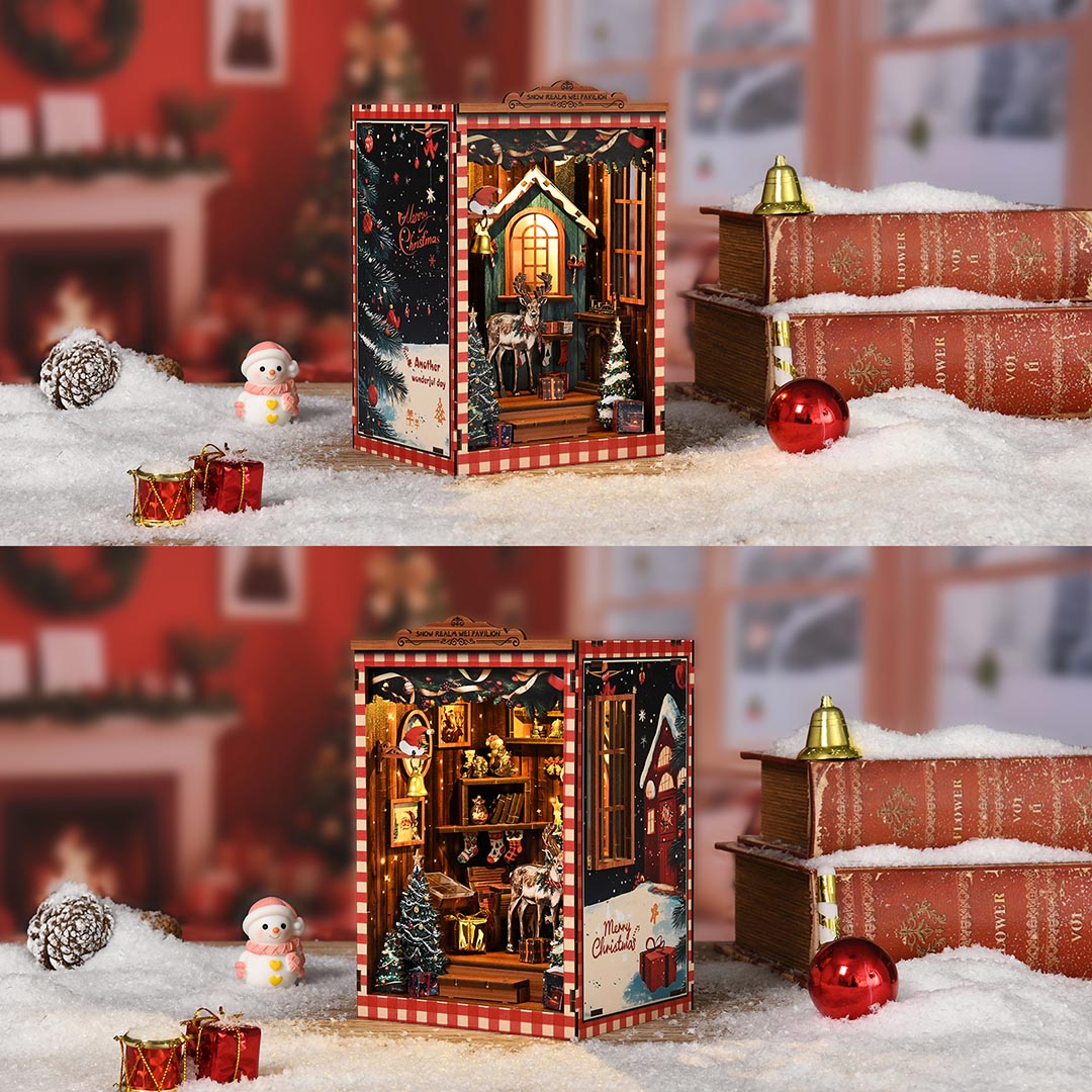 Snow Realm Wei Pavilion DIY Book Nook