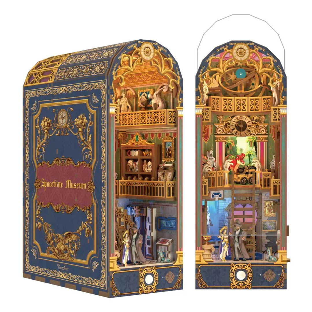 Spacetime Museum DIY Wooden Book Nook Kit