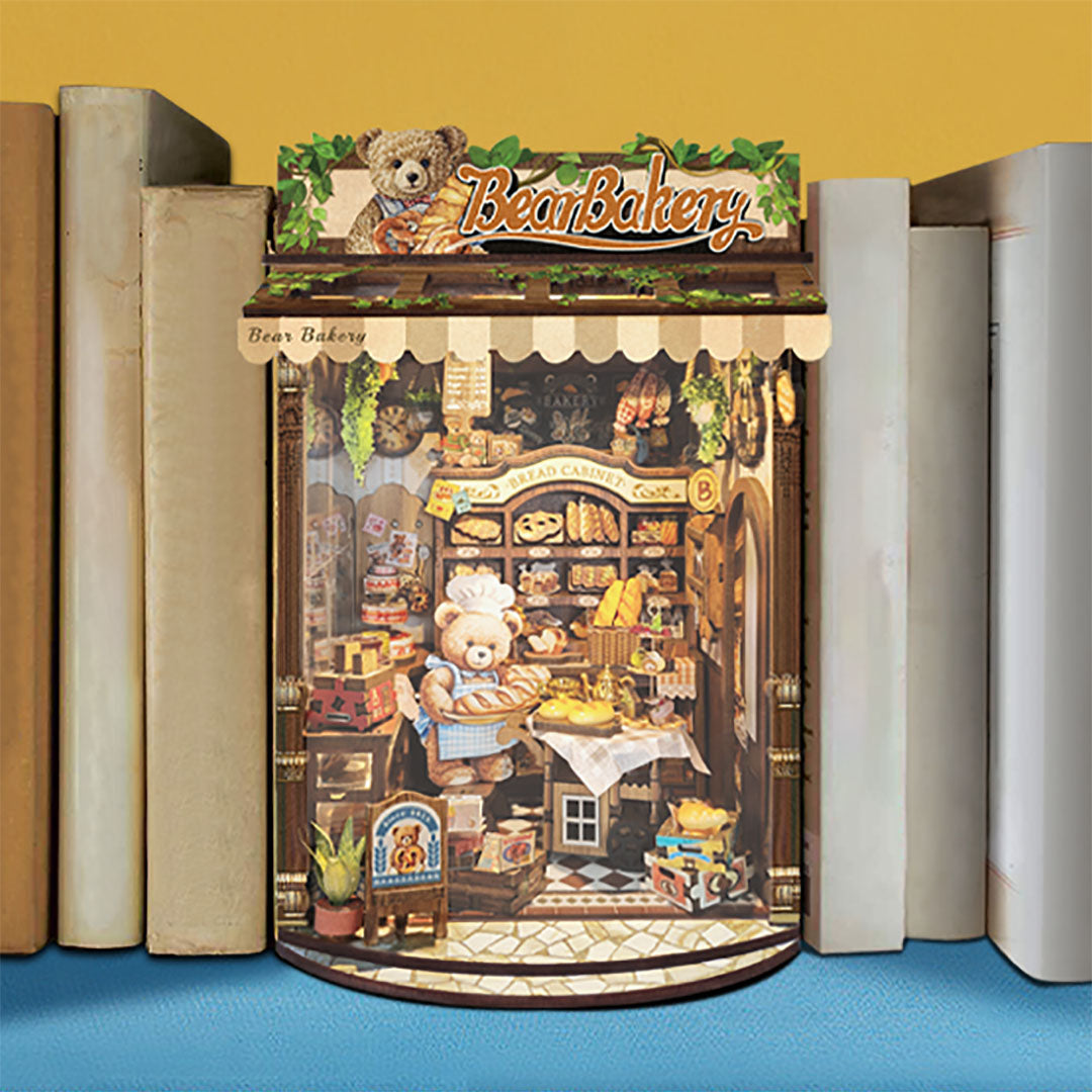 Bear Bakery DIY Book Nook Shelf Insert
