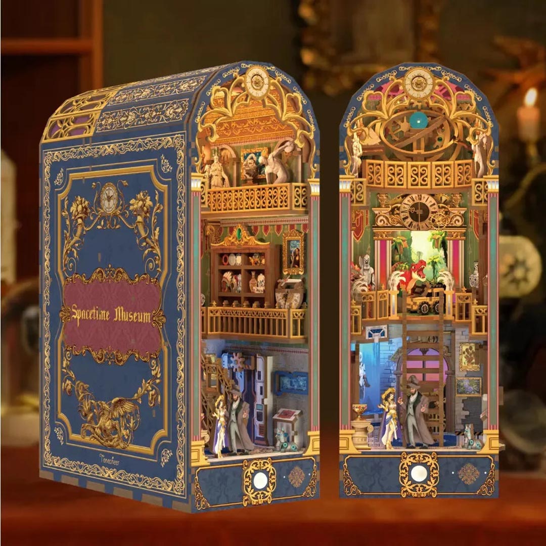 Spacetime Museum DIY Wooden Book Nook Kit