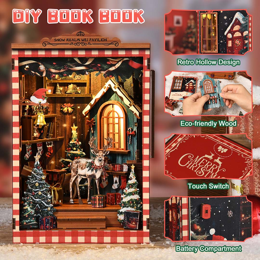 Snow Realm Wei Pavilion DIY Book Nook