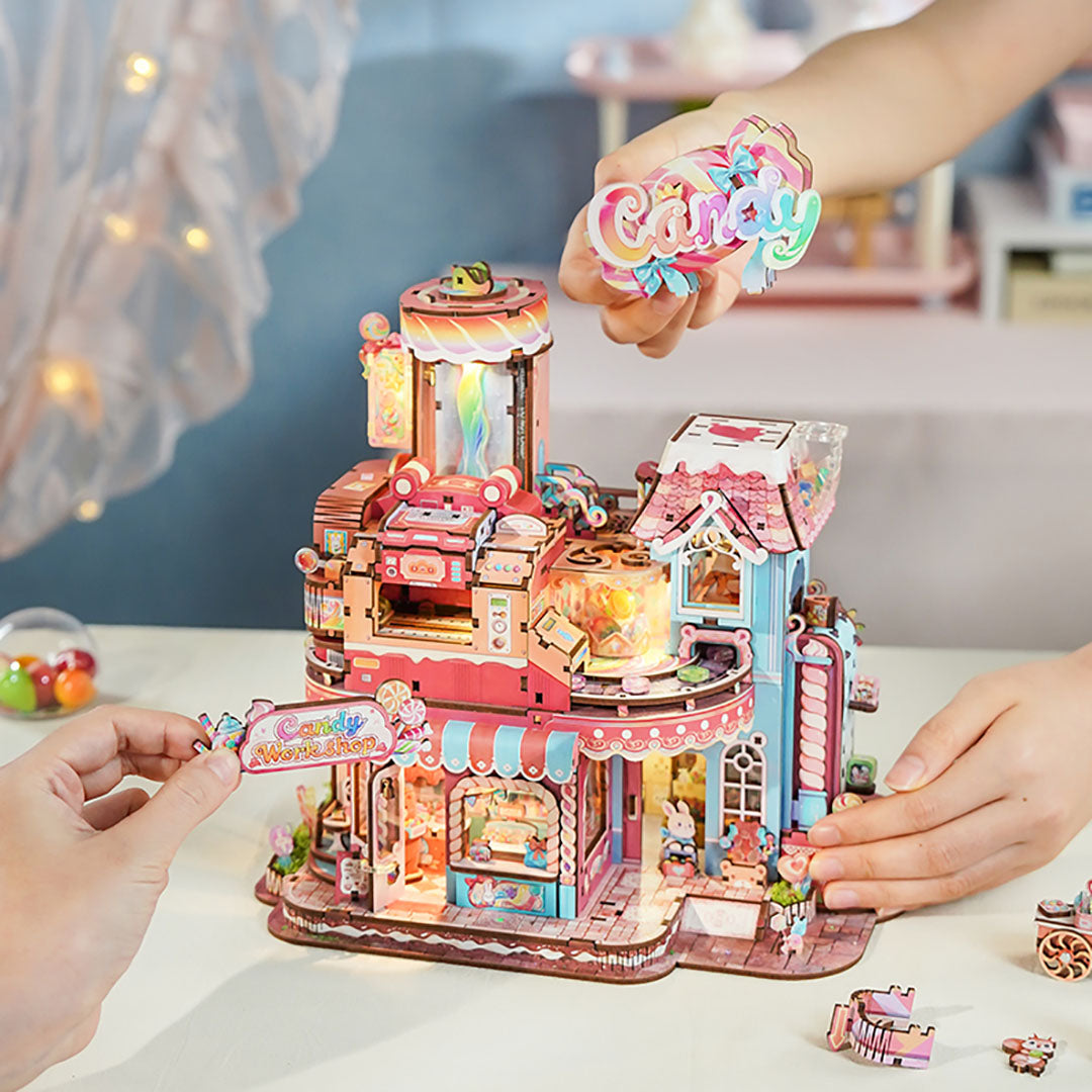 Candy Workshop DIY 3D Puzzle Transmission Model Kit