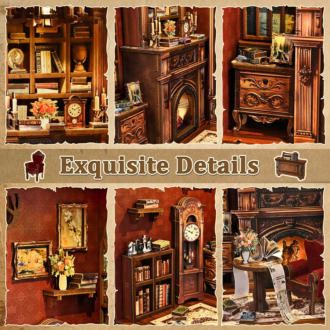 Twilight Library DIY Book Nook