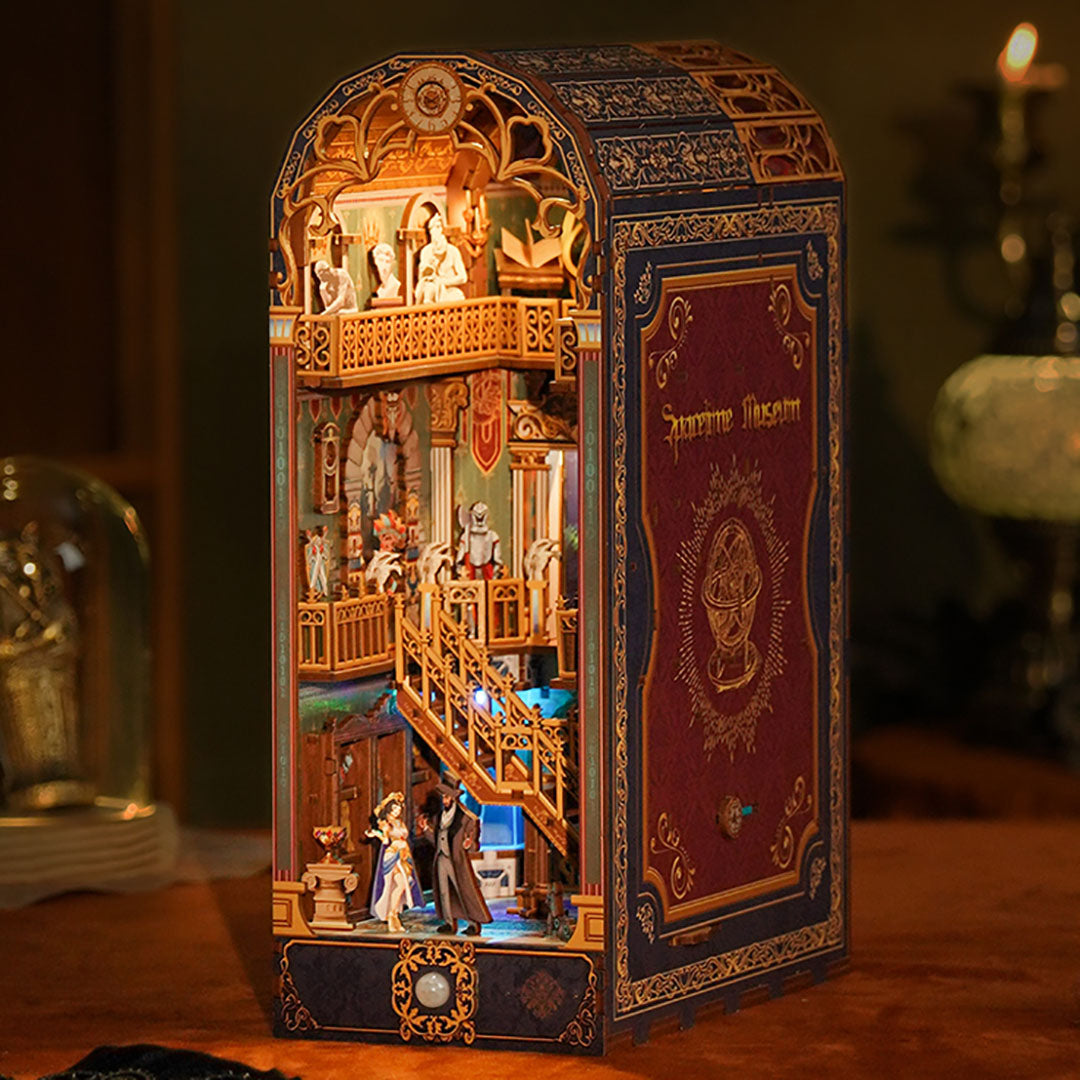 Spacetime Museum DIY Wooden Book Nook Kit