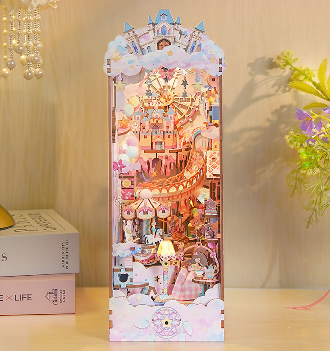 Sweet Dream DIY Book Nook Shelf Insert