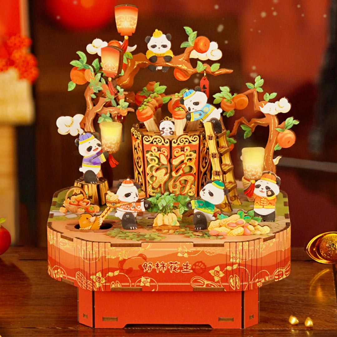 Lucky Harvest  DIY Wooden Music Box