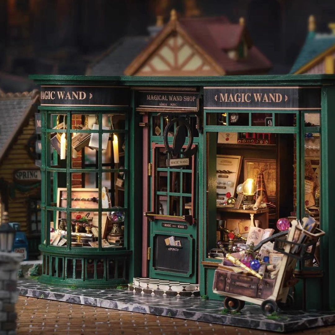 Magic House DIY Wooden Miniature House Kit – Fifijoy