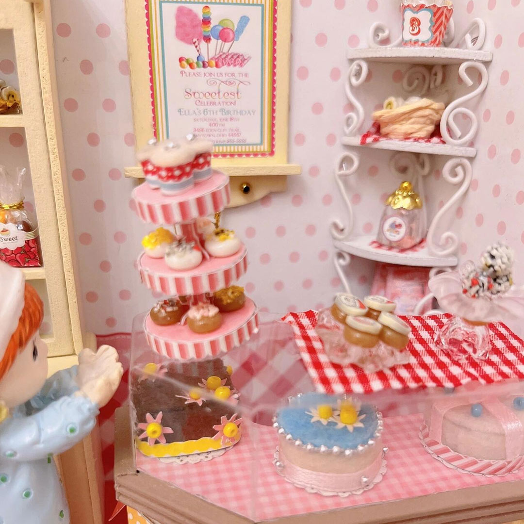 The Sweet House DIY Wooden Dollhouse Kit