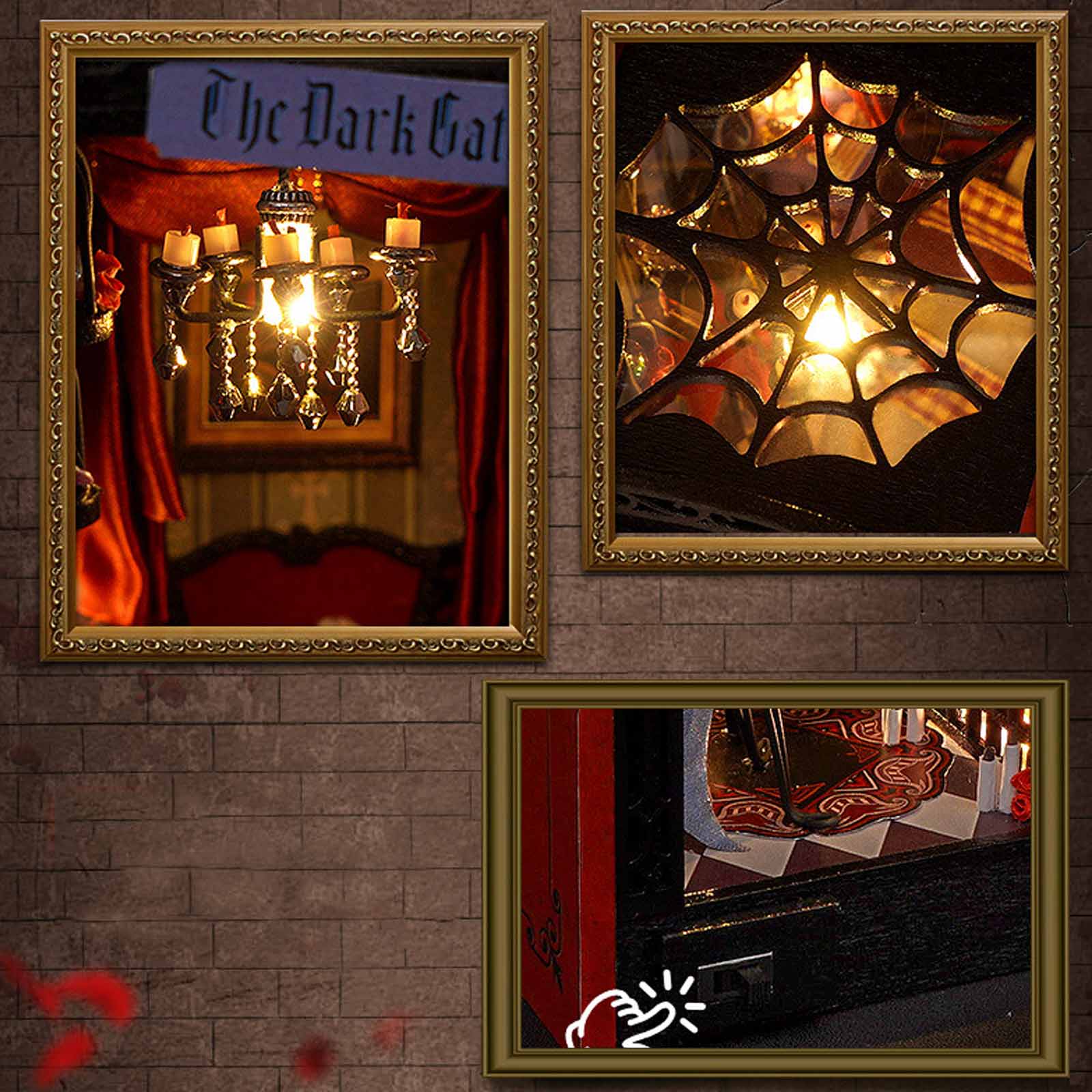 Vampire Diary DIY Book Nook Shelf Insert