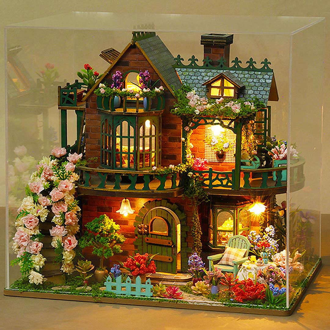 Fairy Garden DIY Wooden Miniature House Kit
