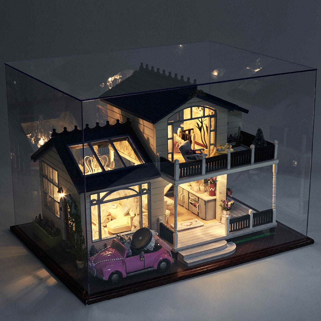 Villa Provence DIY Wooden Miniature House Kit