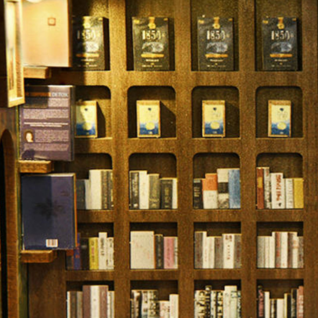 Saisons Café DIY Wooden Book Nook Shelf Insert