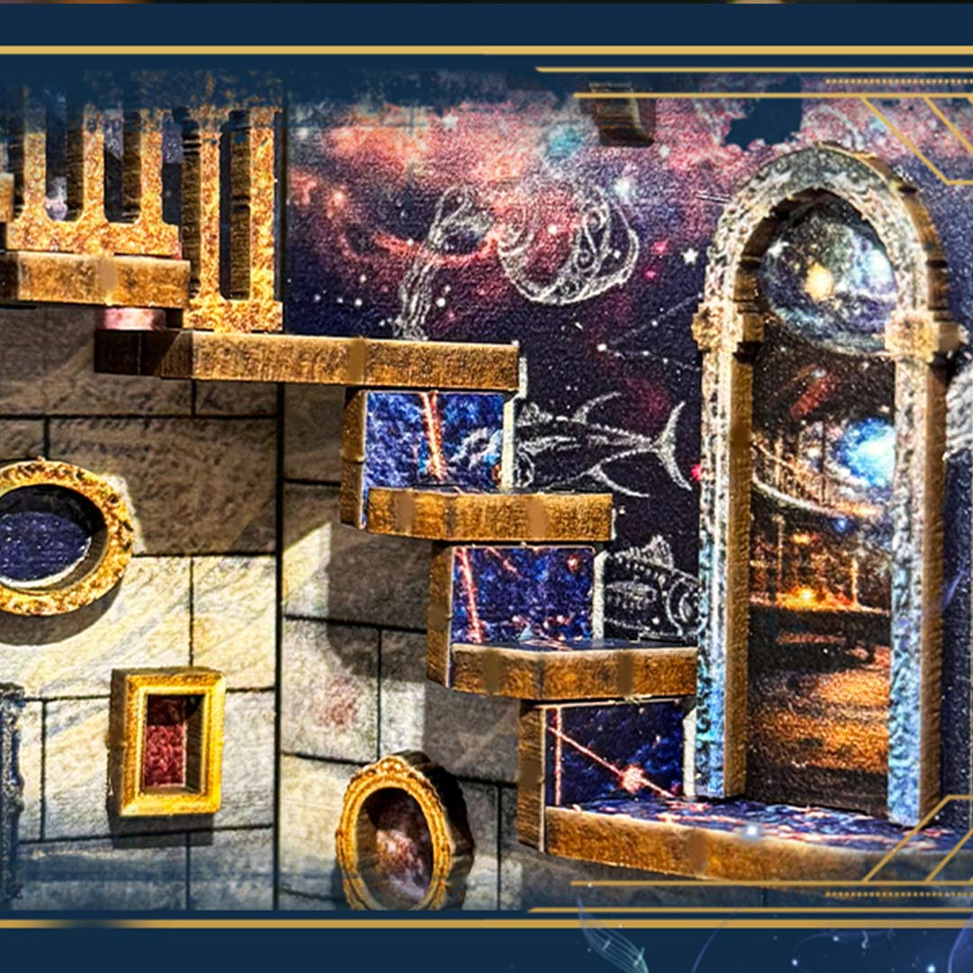 The Lantern of Galaxy 3D Wooden Puzzle