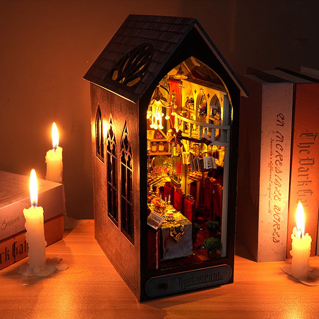 Magic Restaurant DIY Book Nook Shelf Insert – Fifijoy